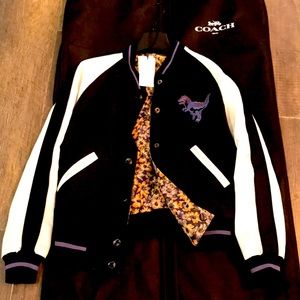 Coach reversible varsity jacket
